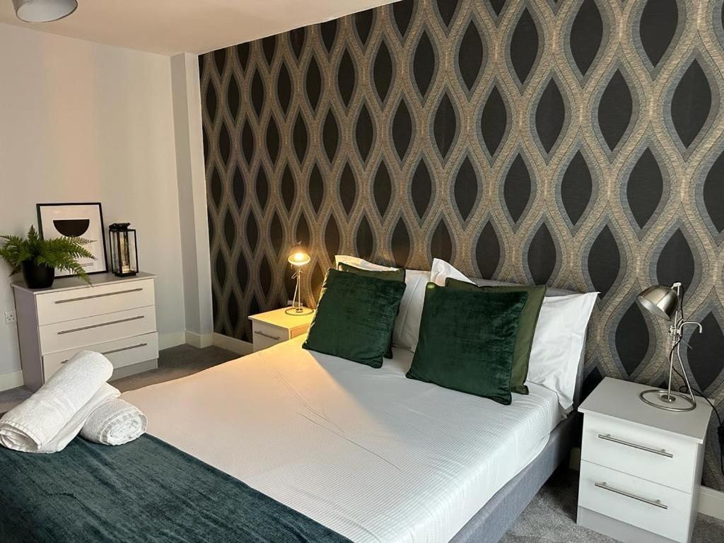 Luxury 9Ine Beautiful Bull Ring Apartment Free Parking Бирмингам Екстериор снимка